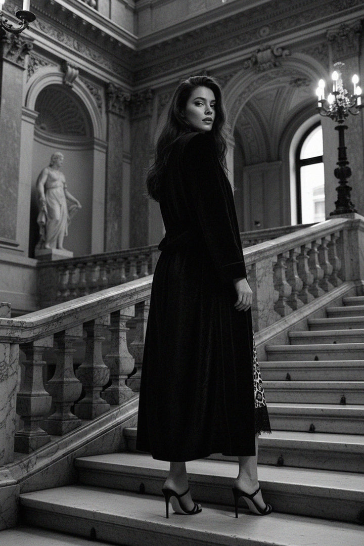 N ea Pari,
women’s midi skirt with lace detail,
lace fashion trend 2025,
lace detailing women’s wear,