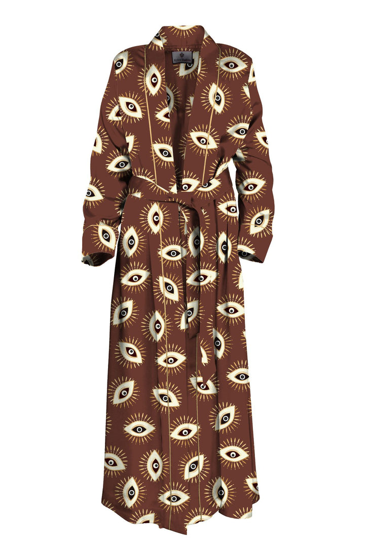 Kyle X Shahida, robes & kimonos, silk robe women, long duster,