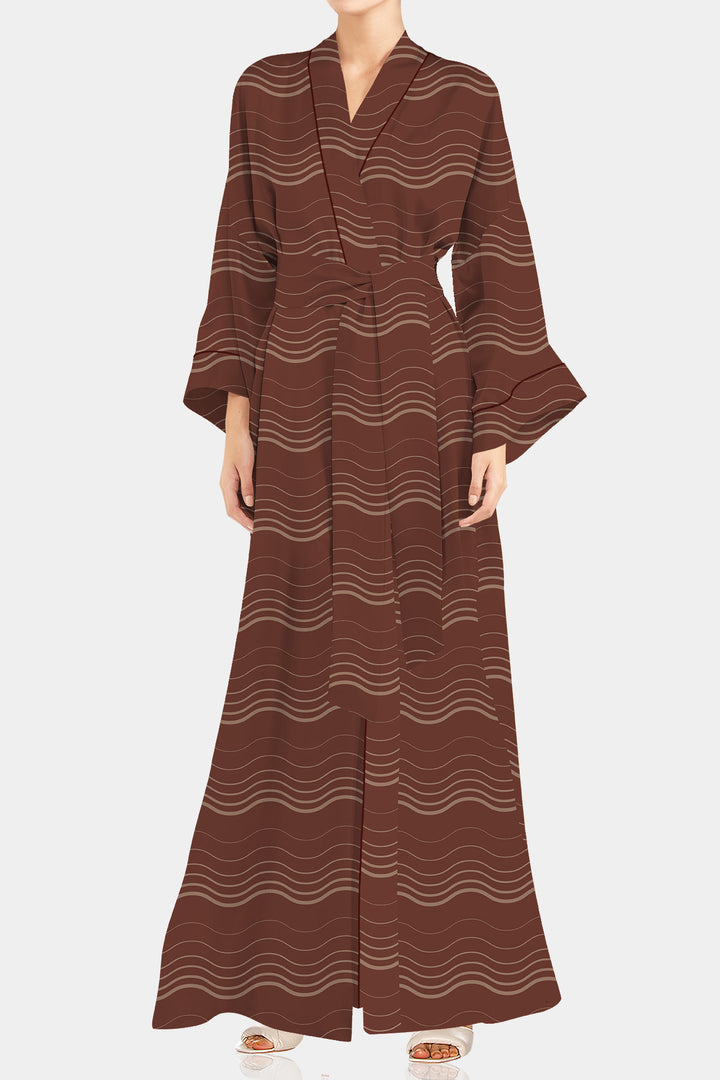 Kyle X Shahida, plus size kimono, luxury kimono, long kimono,