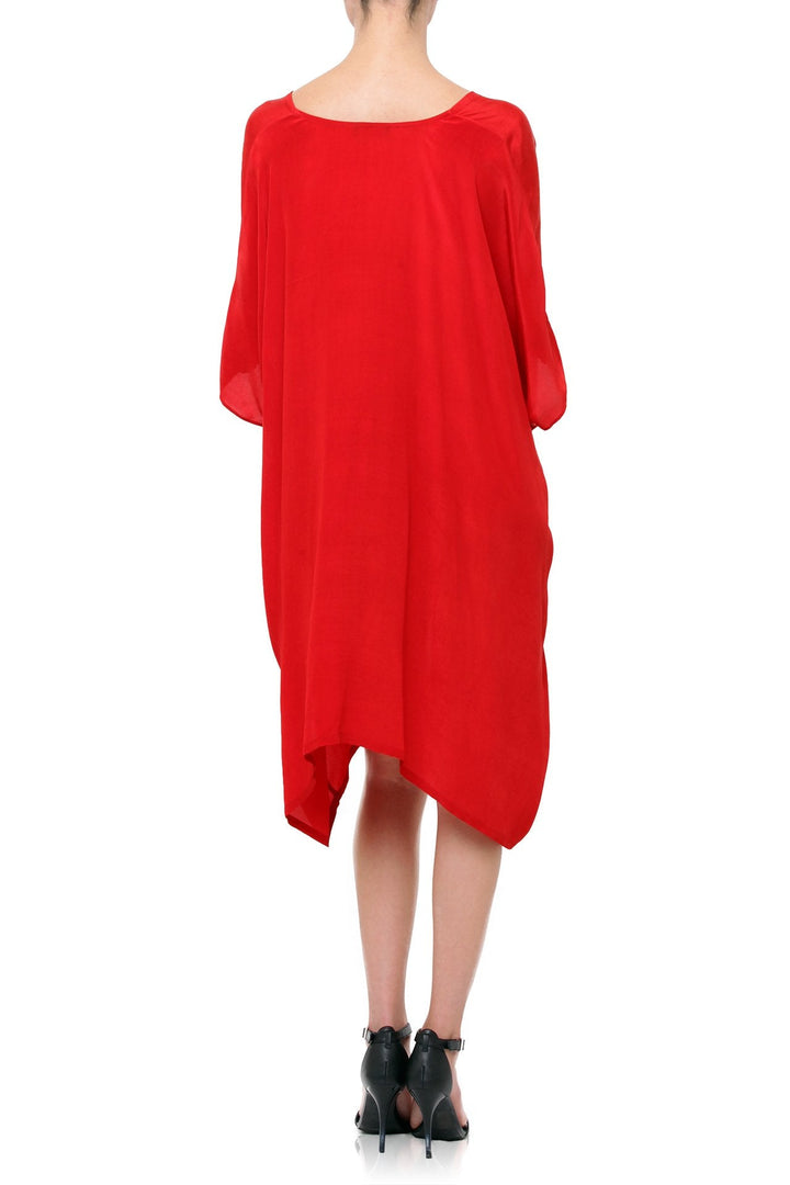  red formal dress short, luxury kaftan, shahida-kyle-shahida, sleeveless mini dress, sexy short dresses,
