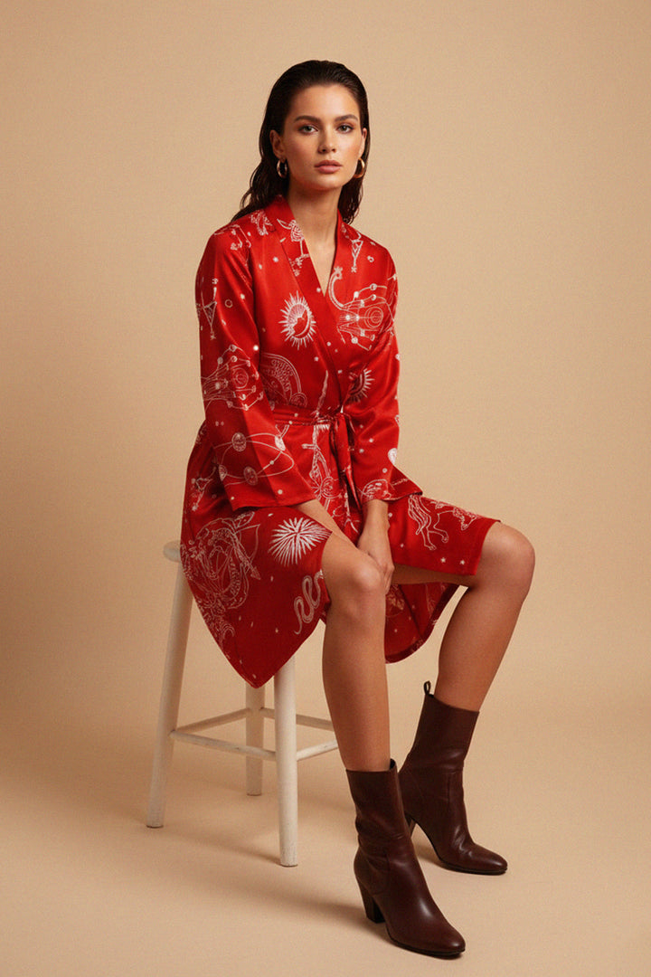 elegant outfit, luxury kimono, casual wear, stylish robe, summer fashion, silk chic, Kyle X Shahida, designer kimono