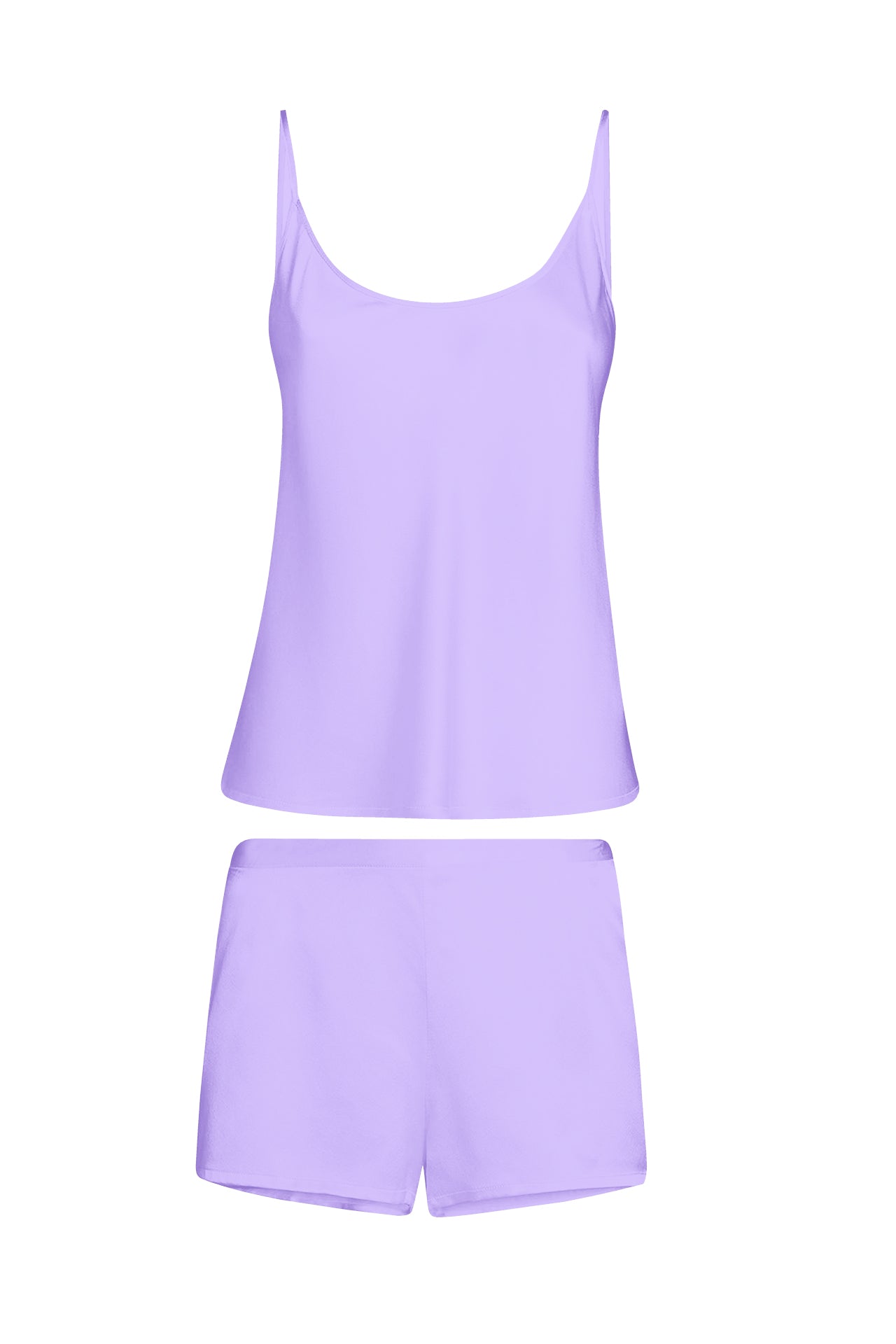 "Kyle X Shahida" "lavender silk camisole" "womens silk camisole" "lavender cami top"