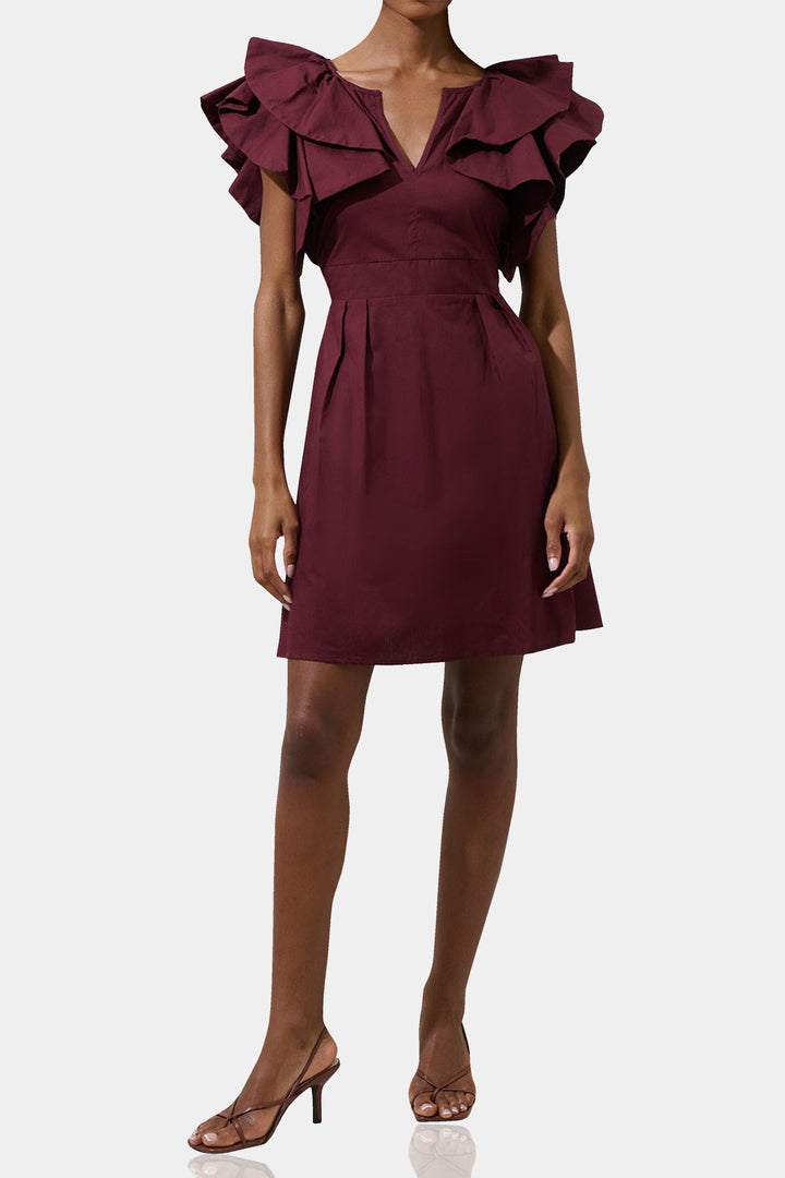 Designer Brown Dresses | Short Party Dresses | Kyle X Shahida Kyle x Shahida Designer Brown Dresses | Short Party Dresses | Kyle X Shahida Kyle x Shahida