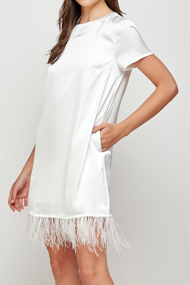 Designer White Mini Dress - Kyle X Shahida Kyle x Shahida Designer White Mini Dress - Kyle X Shahida Kyle x Shahida