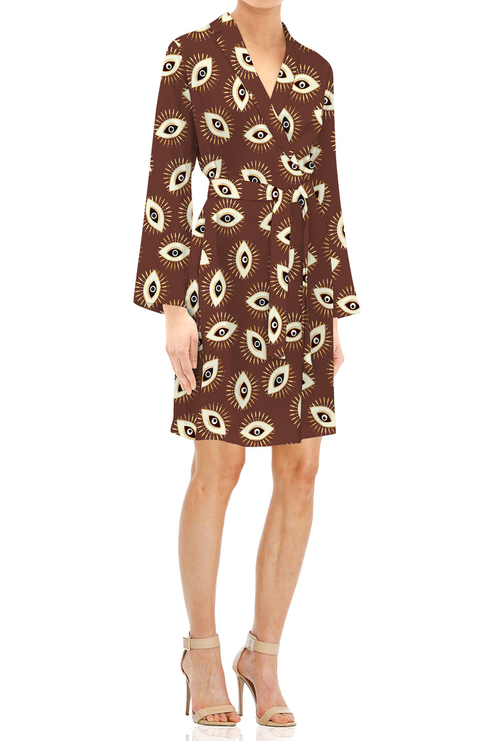 Kyle X Shahida,
womens robe short sleeve,
womens long kimono robe,
silk short robes for women,