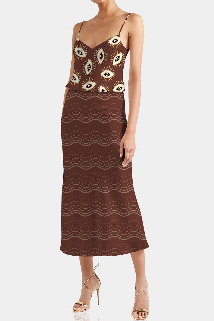 Kyle X Shahida, knee length pencil skirt, knee length cute skirts, high waisted midi skirt,