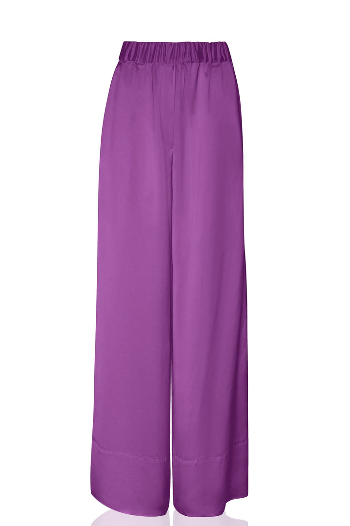 purple dress pants women Designer Straight Leg Pants Women | Purple Pant Women