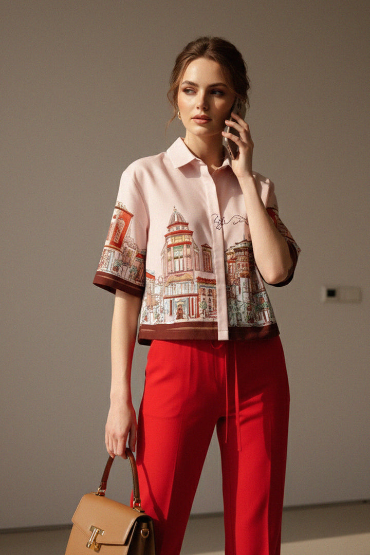 stylish dressy top, evening women blouse, modern fashion top, chic party top, elegant daily blouse