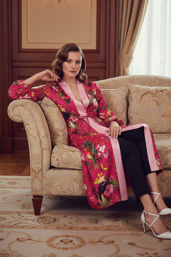 Womens Robes Long | Summer Robes For Women | Kyle X Shahida L - XL Womens Robes Long | Summer Robes For Women | Kyle X Shahida L - XL