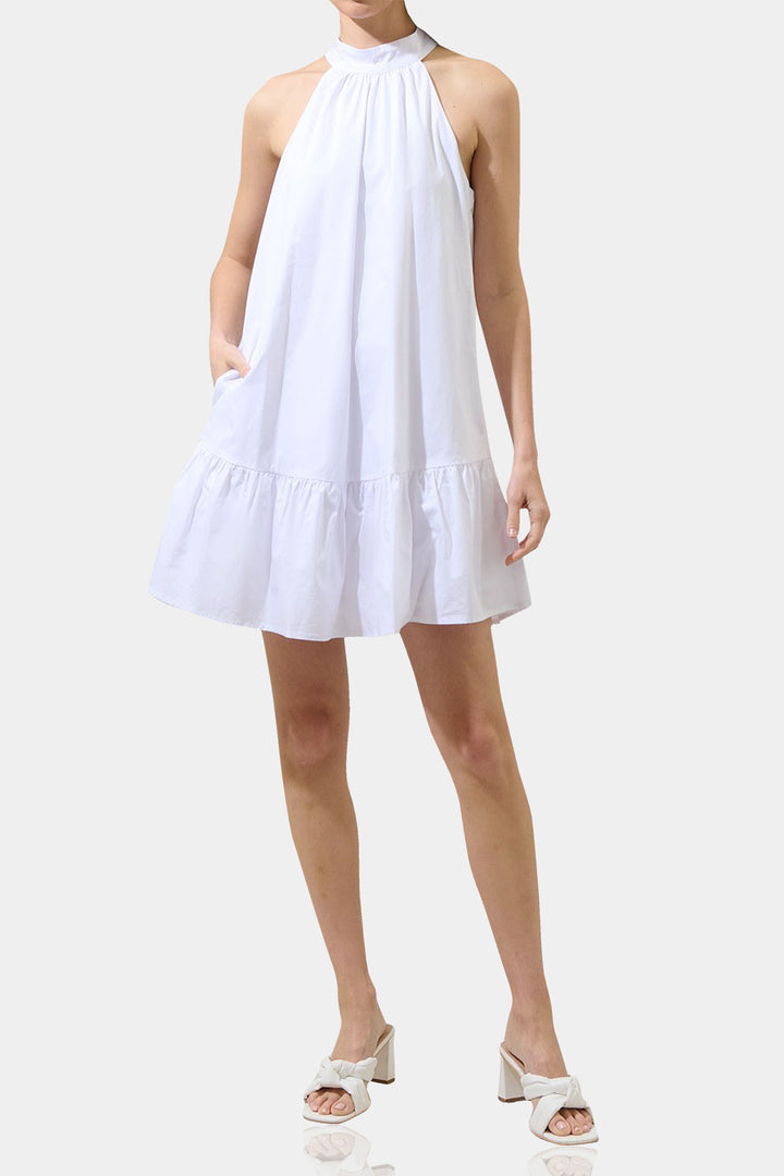 Designer Halter Neck Short Dress | Cute Mini Dresses | Kyle X Shahida Custom Designer Halter Neck Short Dress | Cute Mini Dresses | Kyle X Shahida Custom
