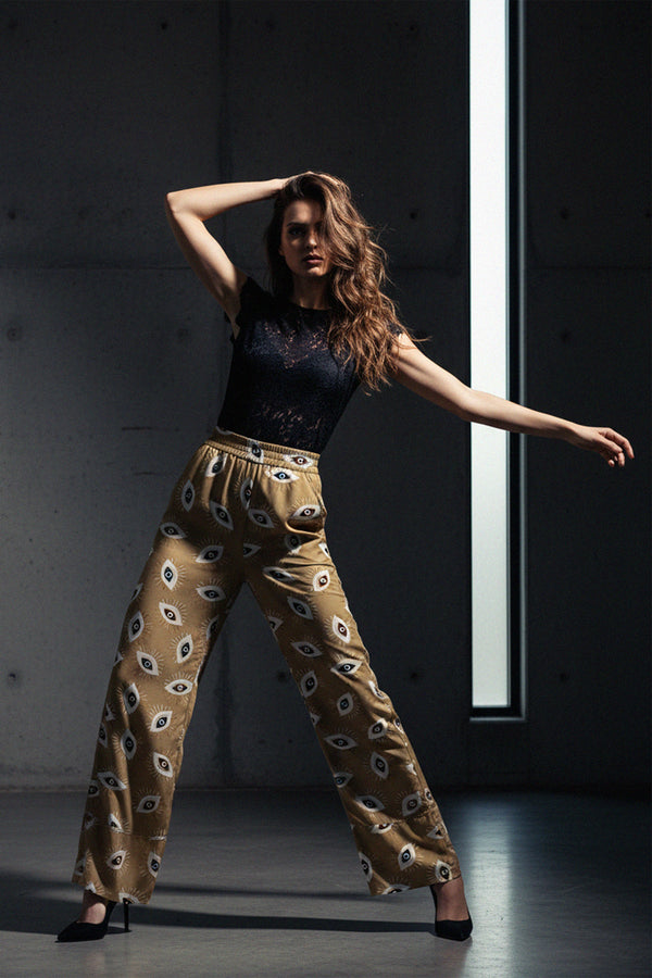 ladies wide leg dress pants,
high waisted palazzo pants,
best wide leg pants,
Kyle X Shahida,