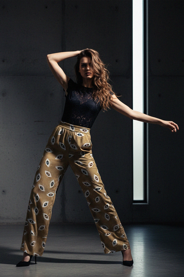 ladies wide leg dress pants,
high waisted palazzo pants,
best wide leg pants,
Kyle X Shahida,