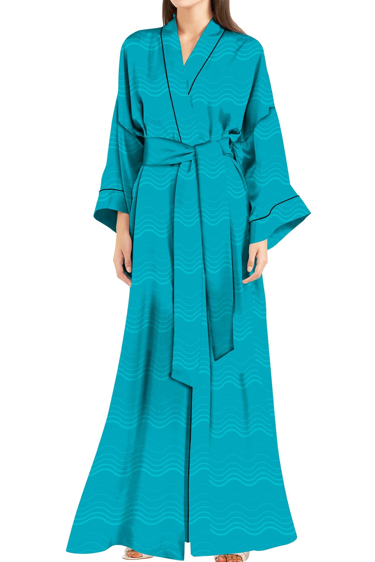 "silk kimono robe womens" "cute kimonos" "light blue silk robe" "Kyle X Shahida"