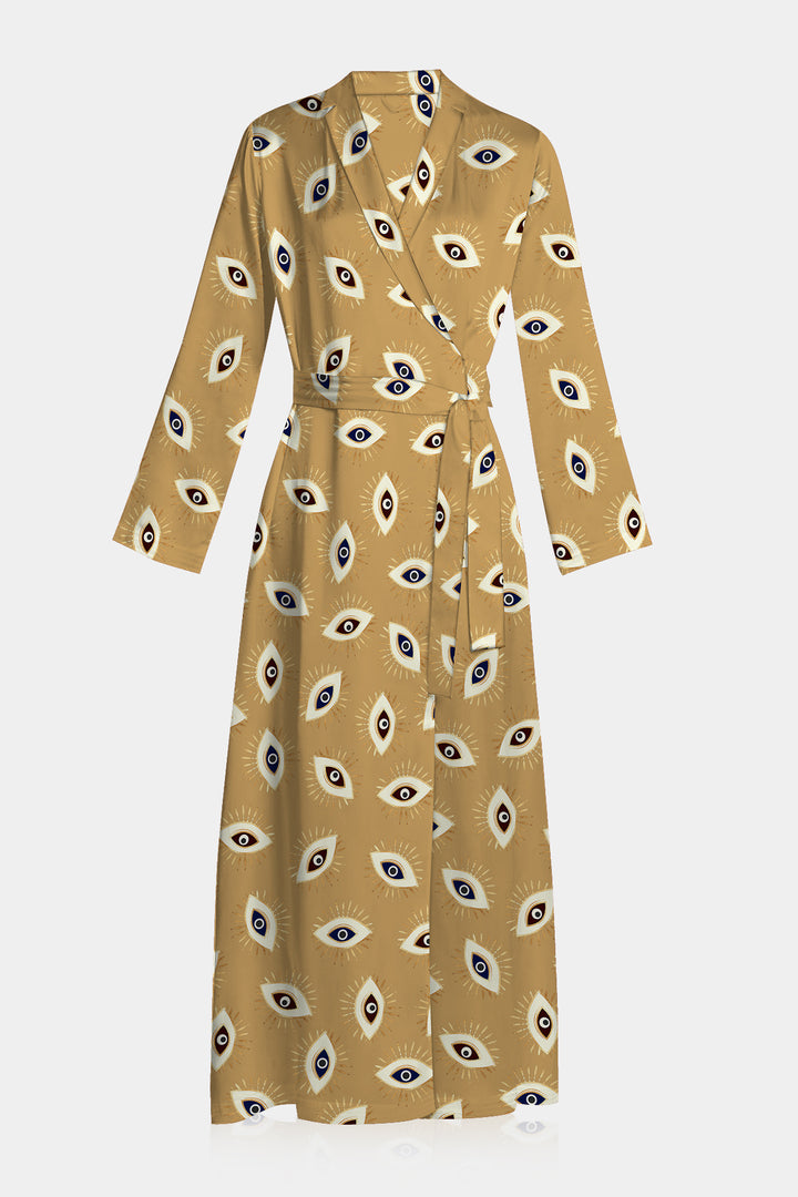 Kyle X Shahida, designer silk robe, cute kimonos, beautiful kimono,