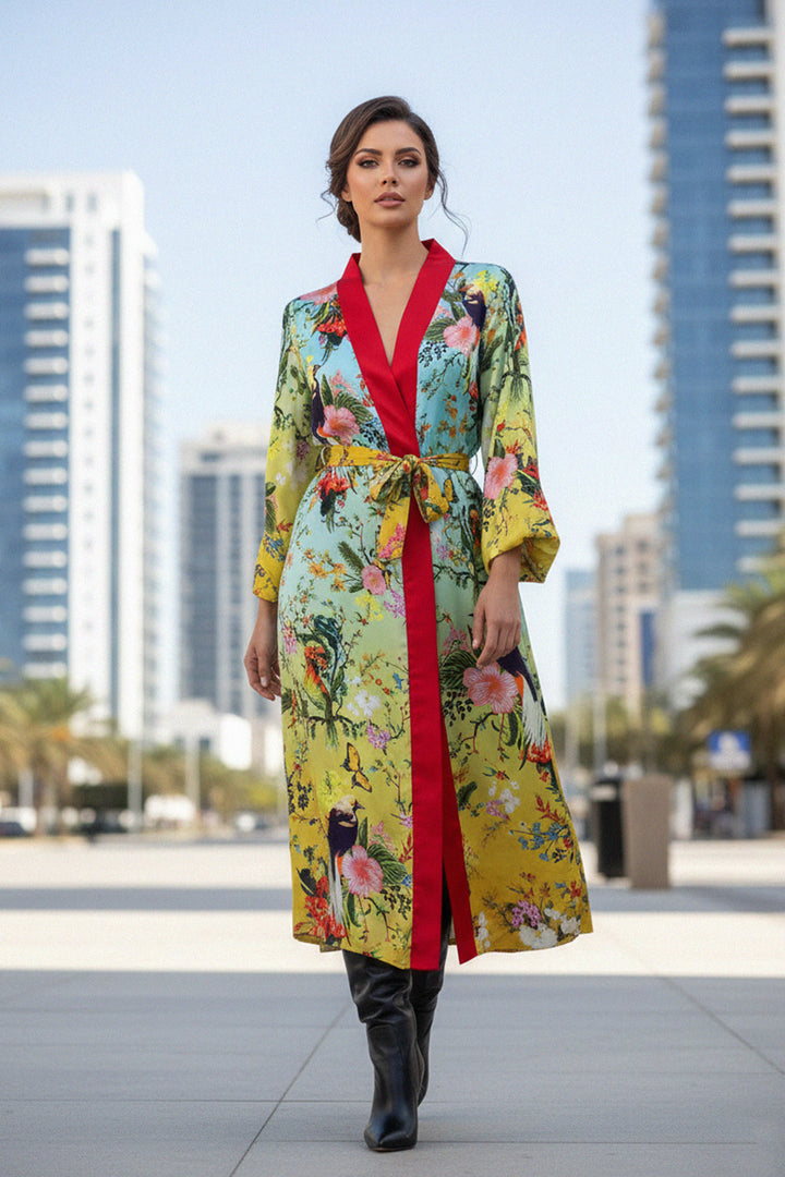 Designer Robe Silk Kimono | Silk Robes And Kimonos | Kyle X Shahida Kyle x Shahida Designer Robe Silk Kimono | Silk Robes And Kimonos | Kyle X Shahida Kyle x Shahida