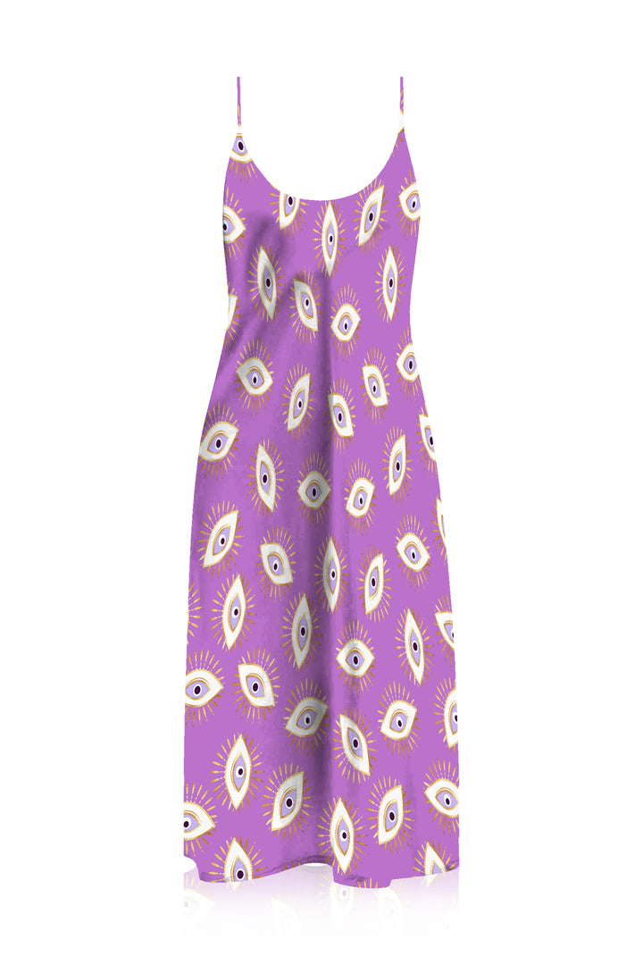 knee length dresses for ladies Petal and Pup Women's Cami Midi Dress - Black main image 1