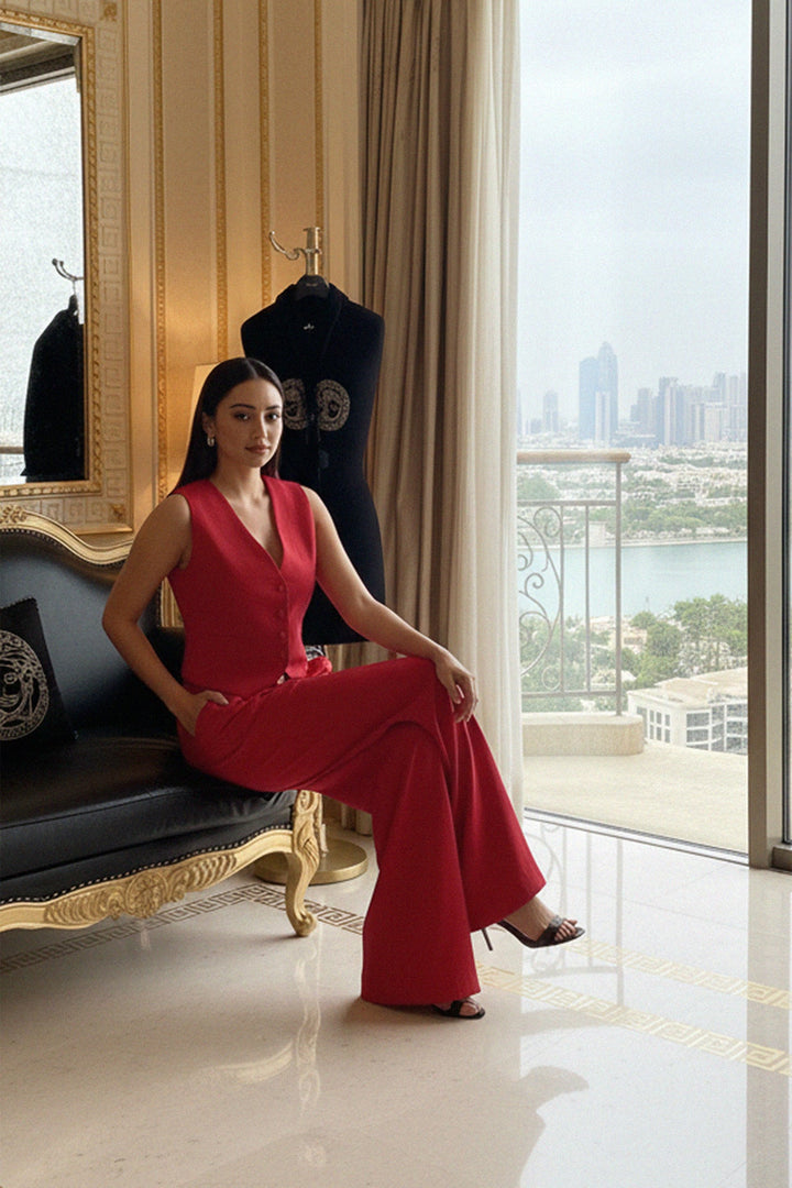 high rise wide leg pants,
high rise straight pants,
high rise pleated pants,
N ea Pari,