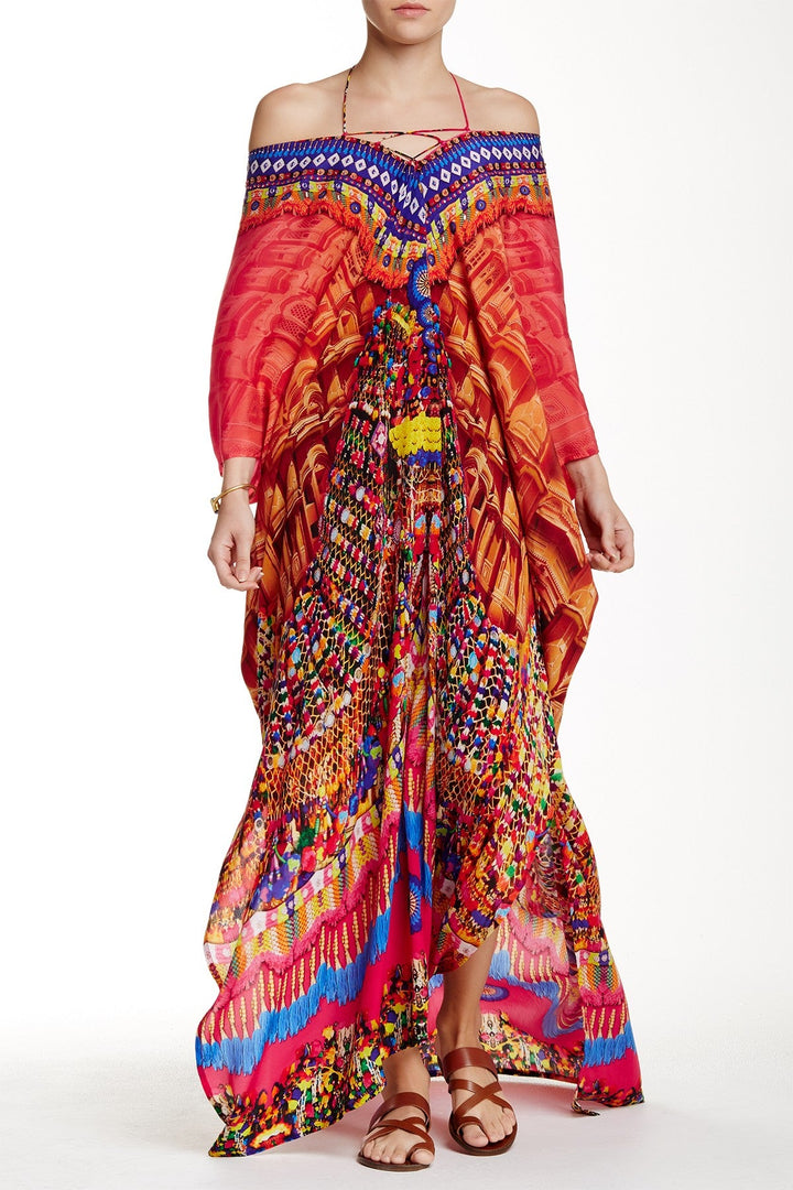 Designer Vacation Wear Dresses | Kaftan For Women | Shahida Parides 3XL (20 US - 22 US) Designer Vacation Wear Dresses | Kaftan For Women | Shahida Parides 3XL (20 US - 22 US)