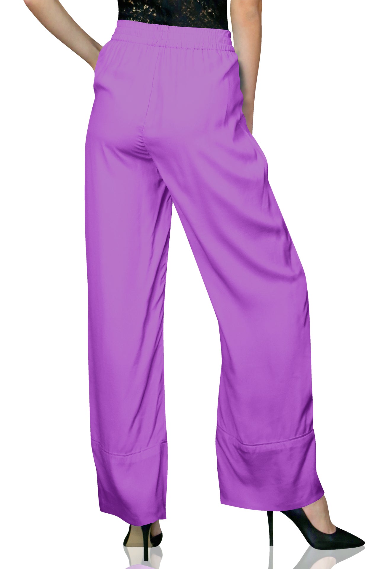 "Kyle X Shahida" "plus size lavender pants" "plazzo pant for women" "straight pants for women"
