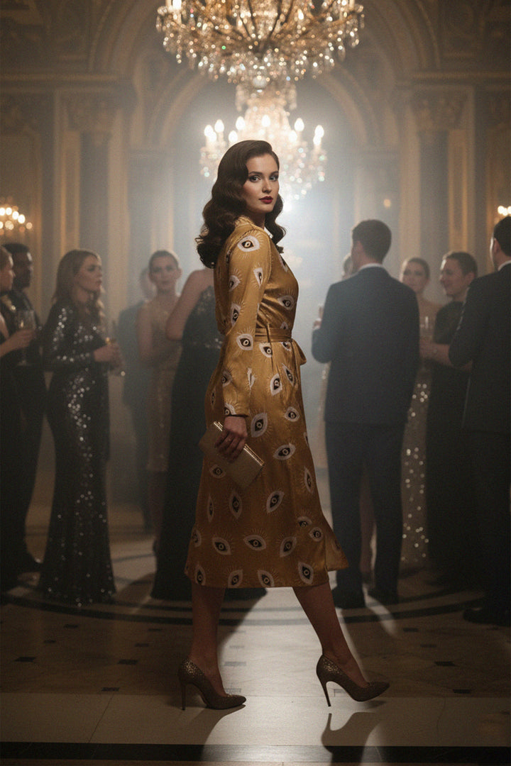 Kyle X Shahida,
jackets and coats,
collared wrap midi dress,
casual wrap dress midi,