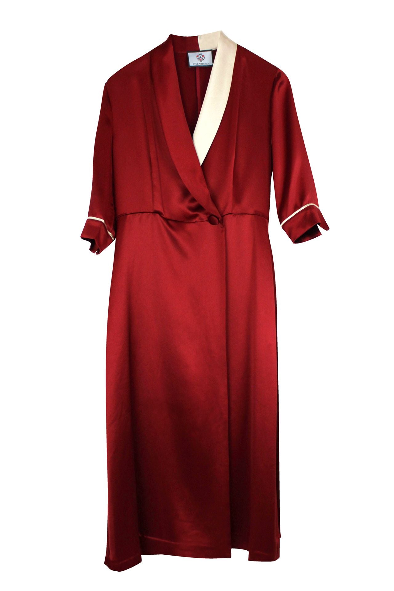 Belted-Robe-Dress-In-Red-By-Kyle-Richard