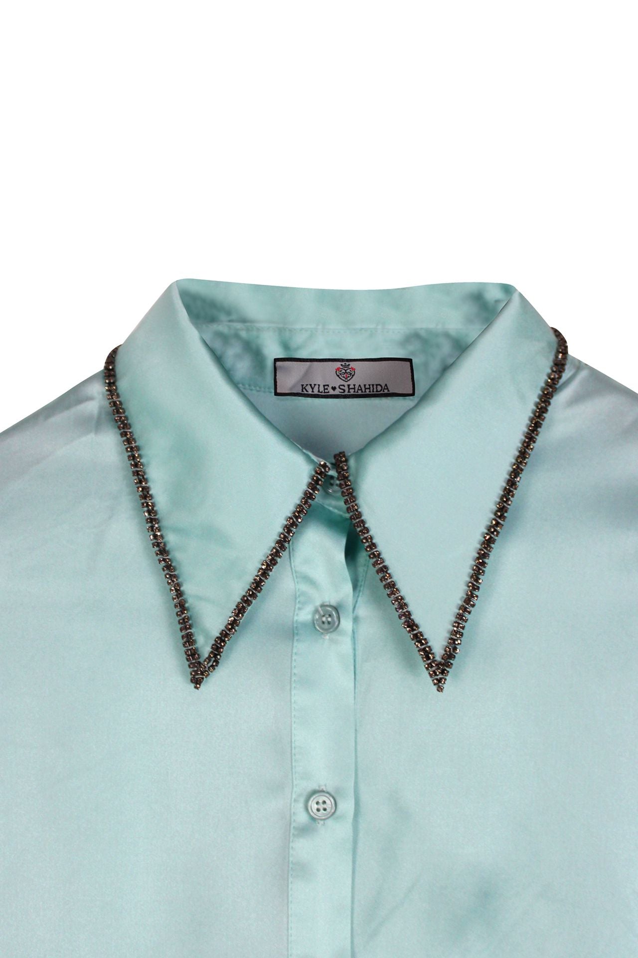 Designer-Button-Down-Shirt-In-Blue-By-Kyle-Richard