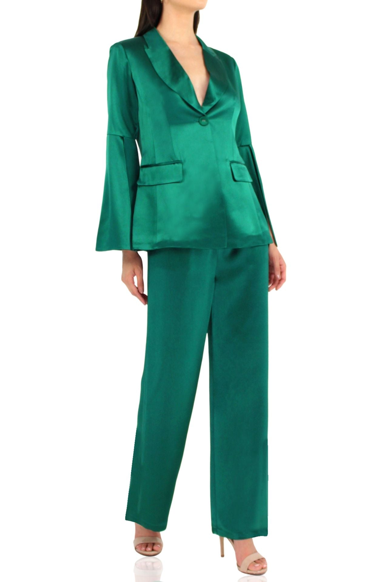 Green Matching Suit Set