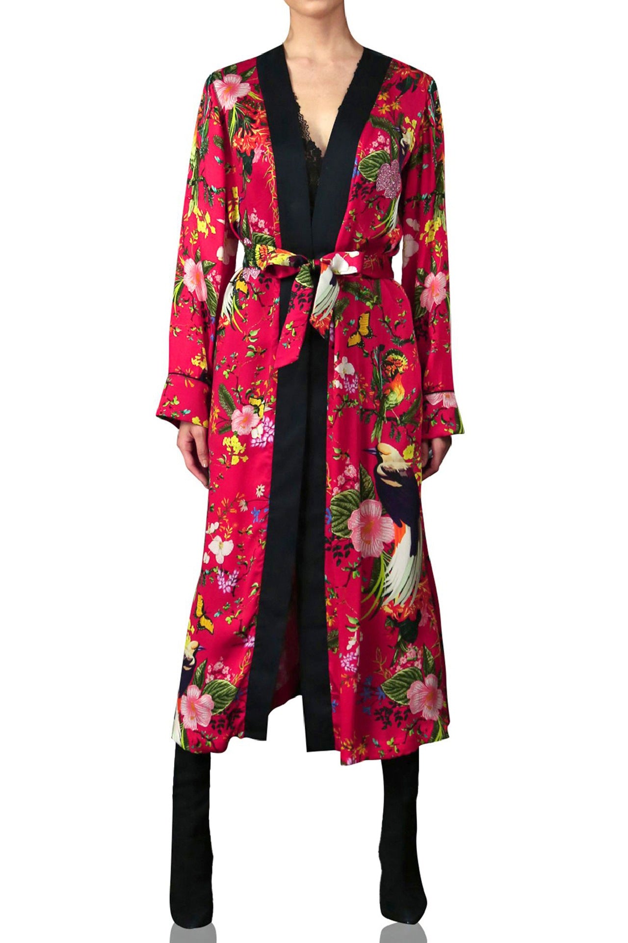 Silk Robe Dresses - Dressing Gowns For Women - Long Kimono Robes – Kyle ...