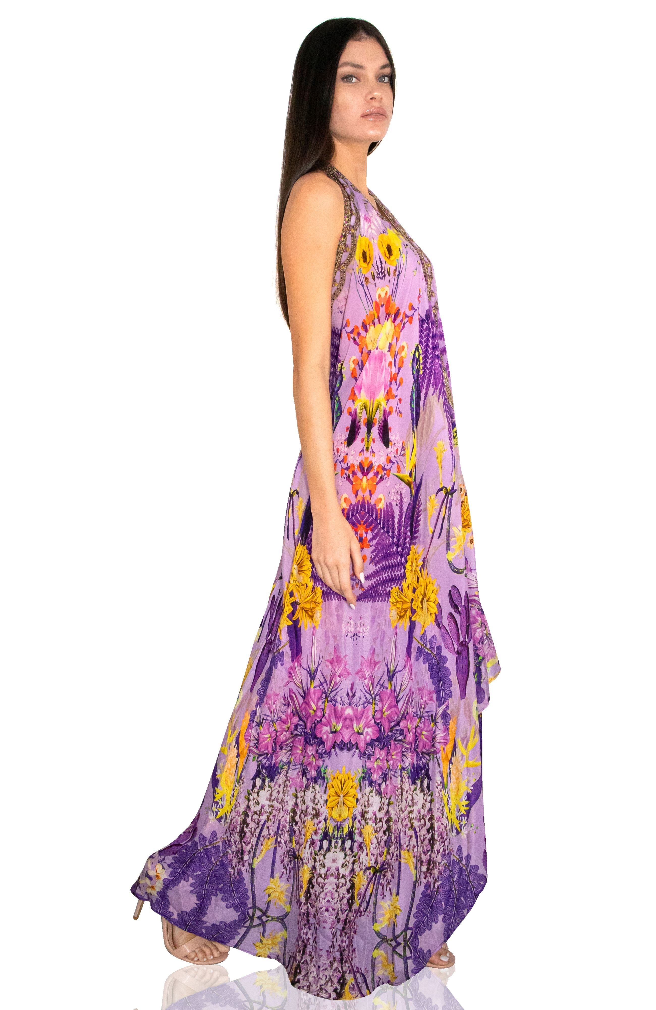 Purple Long dress