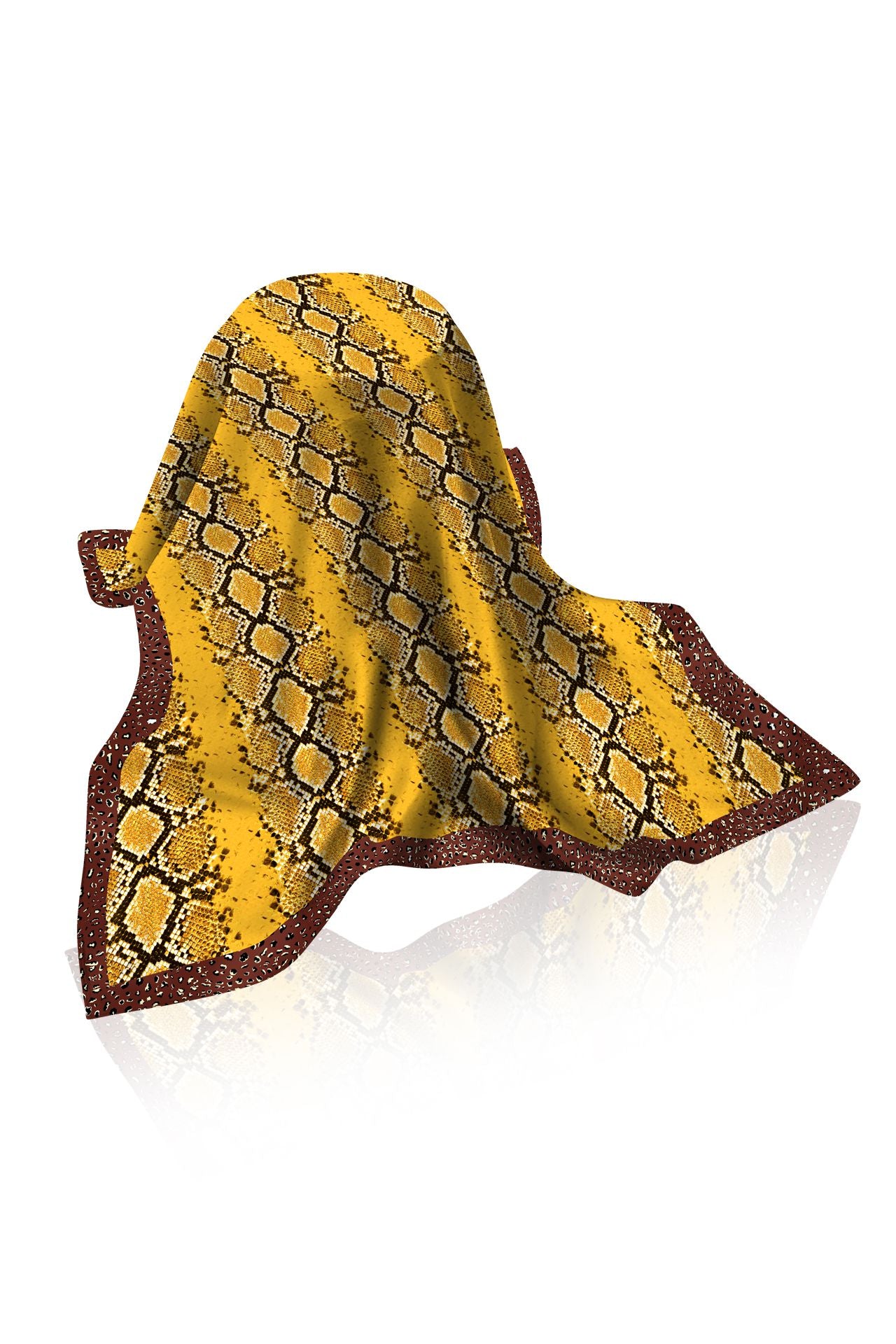 Golden Cob Scarves Made With Cupro Vegan Silk