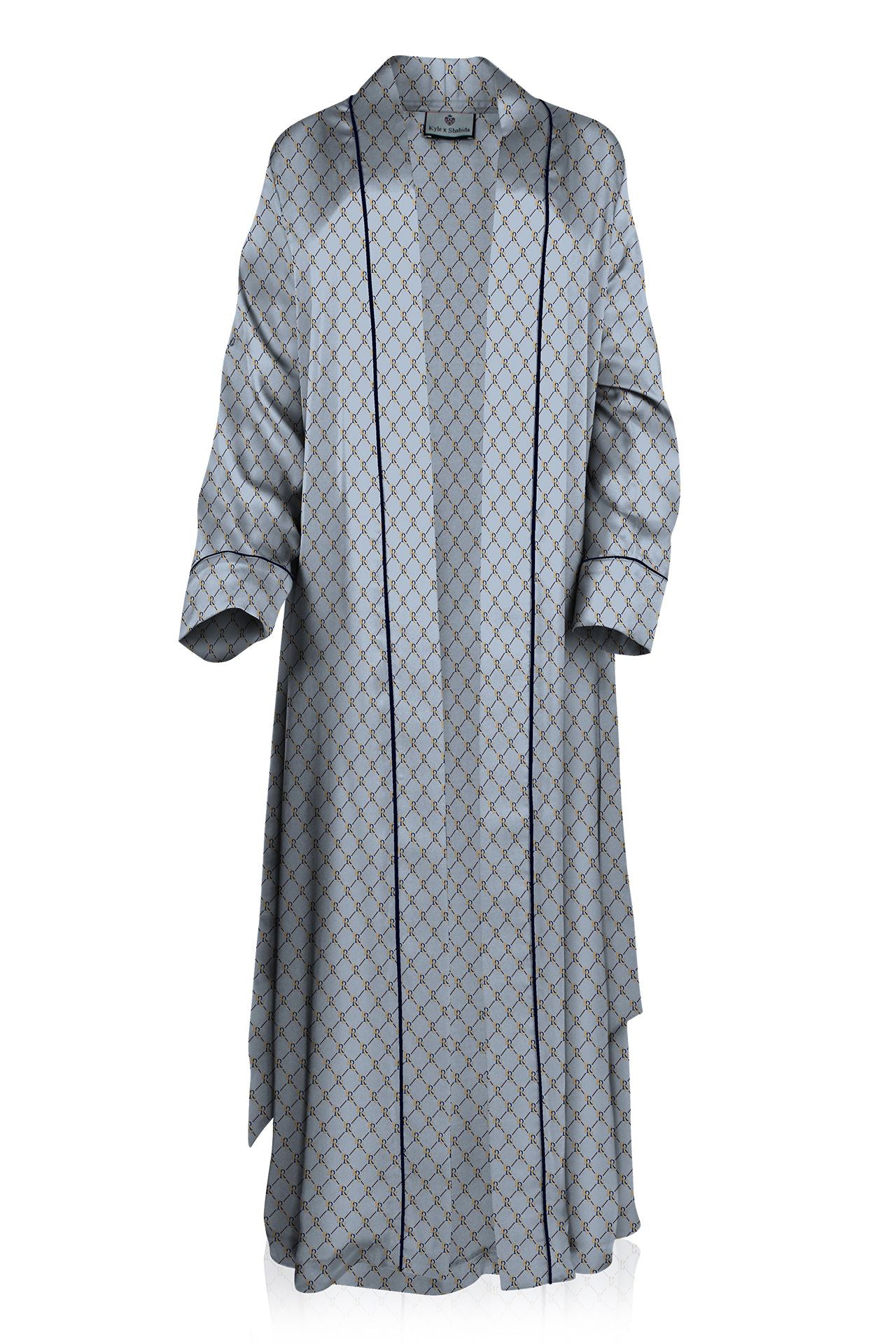 Full Length Robe Dress Made with Sustainable Vegan Silk
