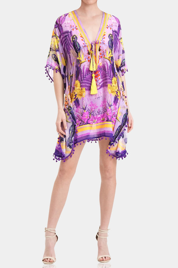 Purple Beach Coverup for Women