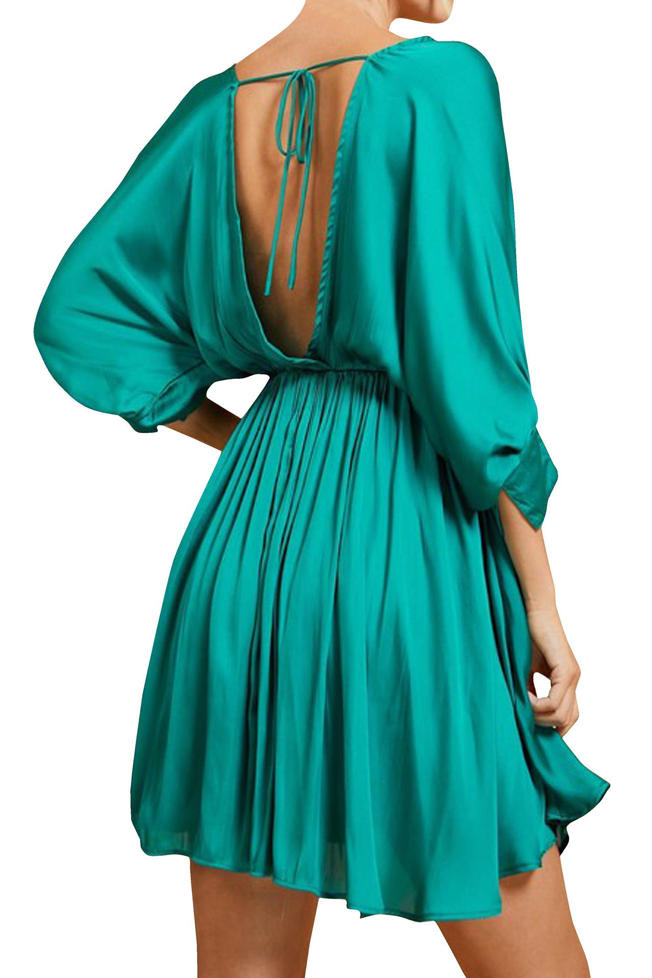 Green Women Short Dress