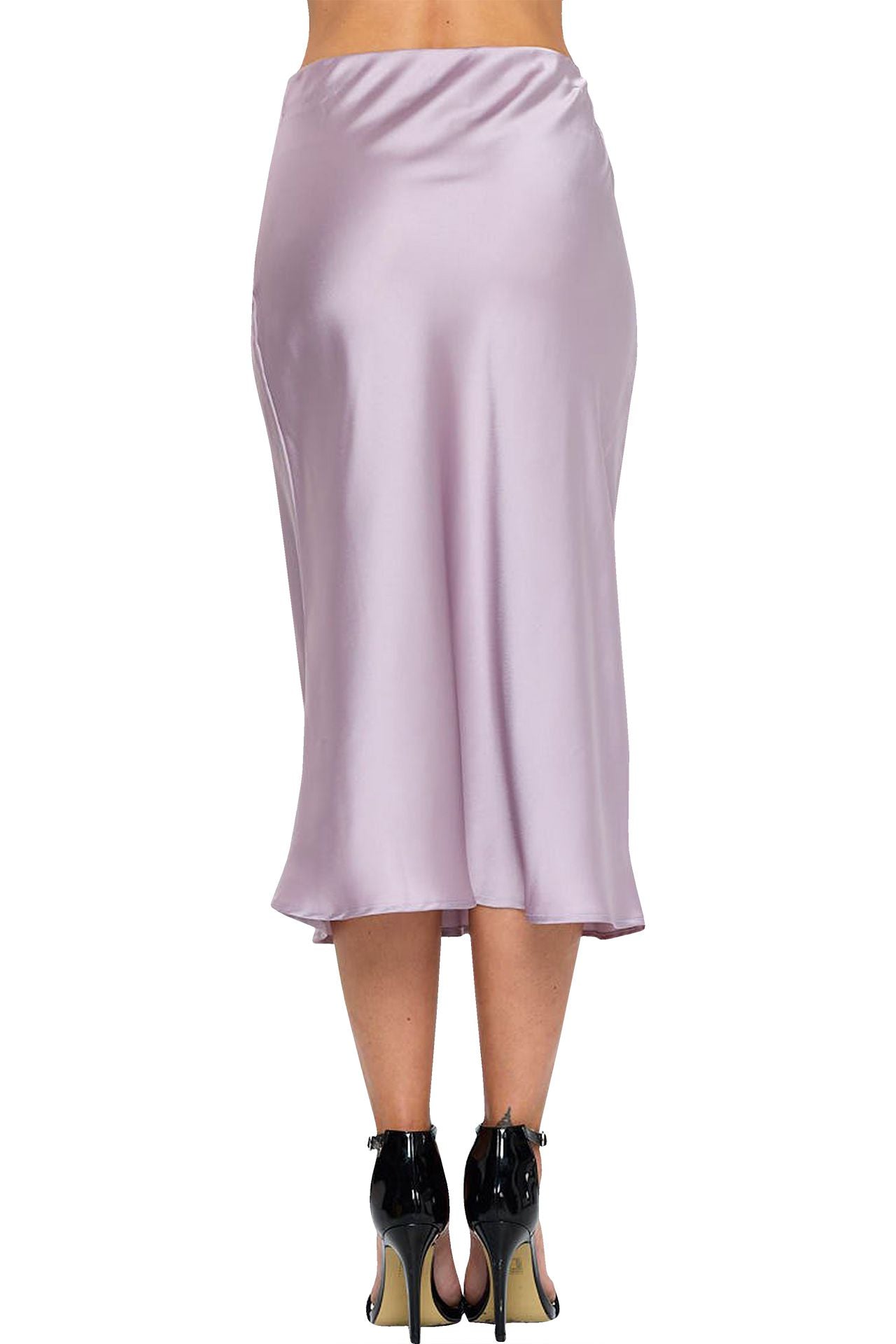 Long Maxi Skirt in Lavender