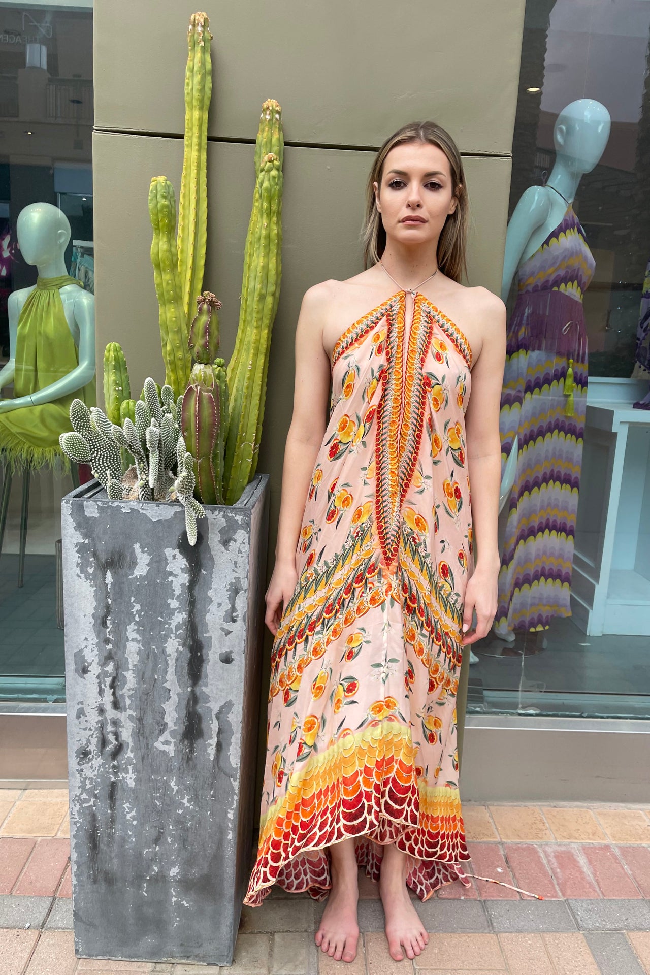 2023 Women's Printed Dress | {Long Maxi Dresses}