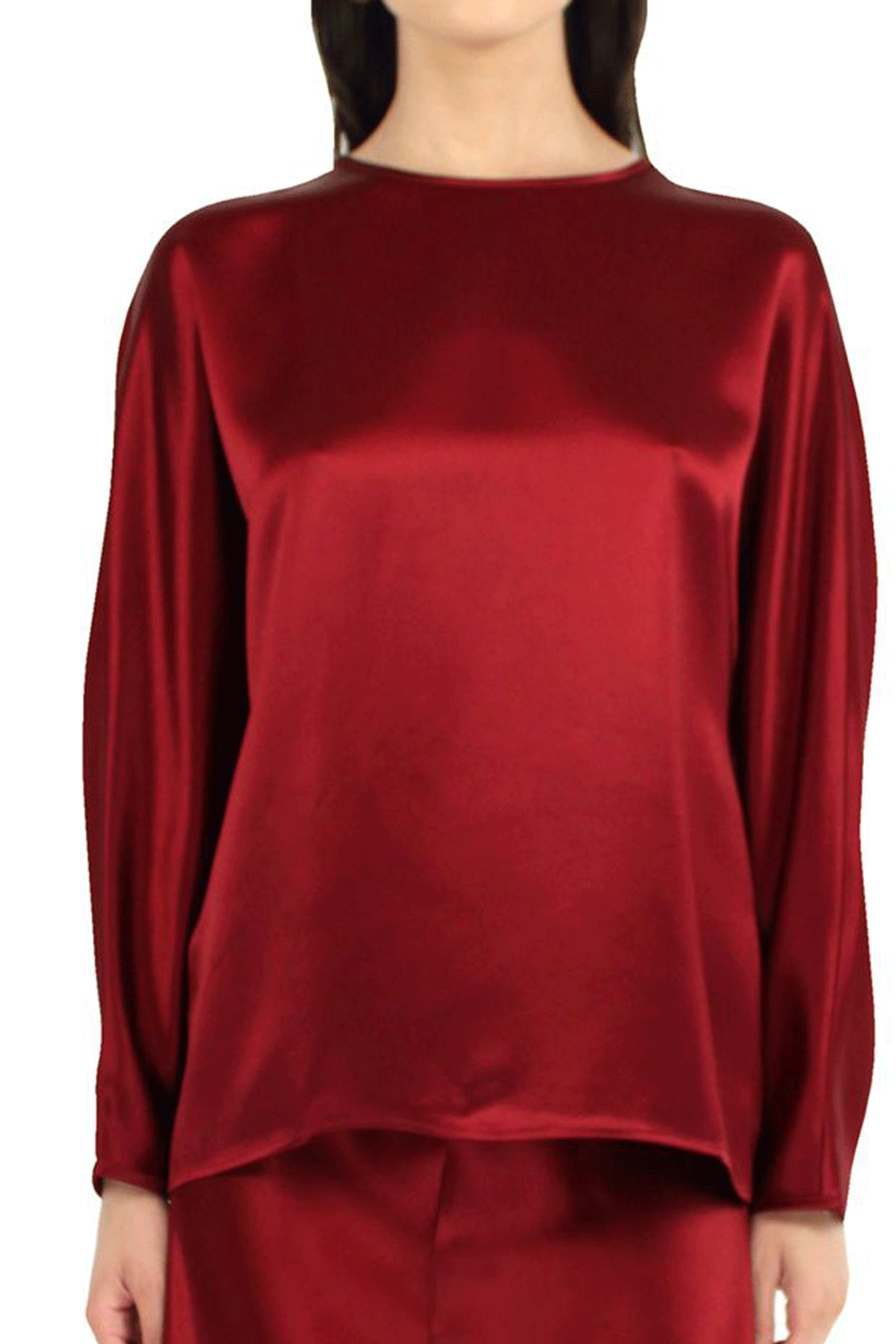 Full Sleeve Top In Red