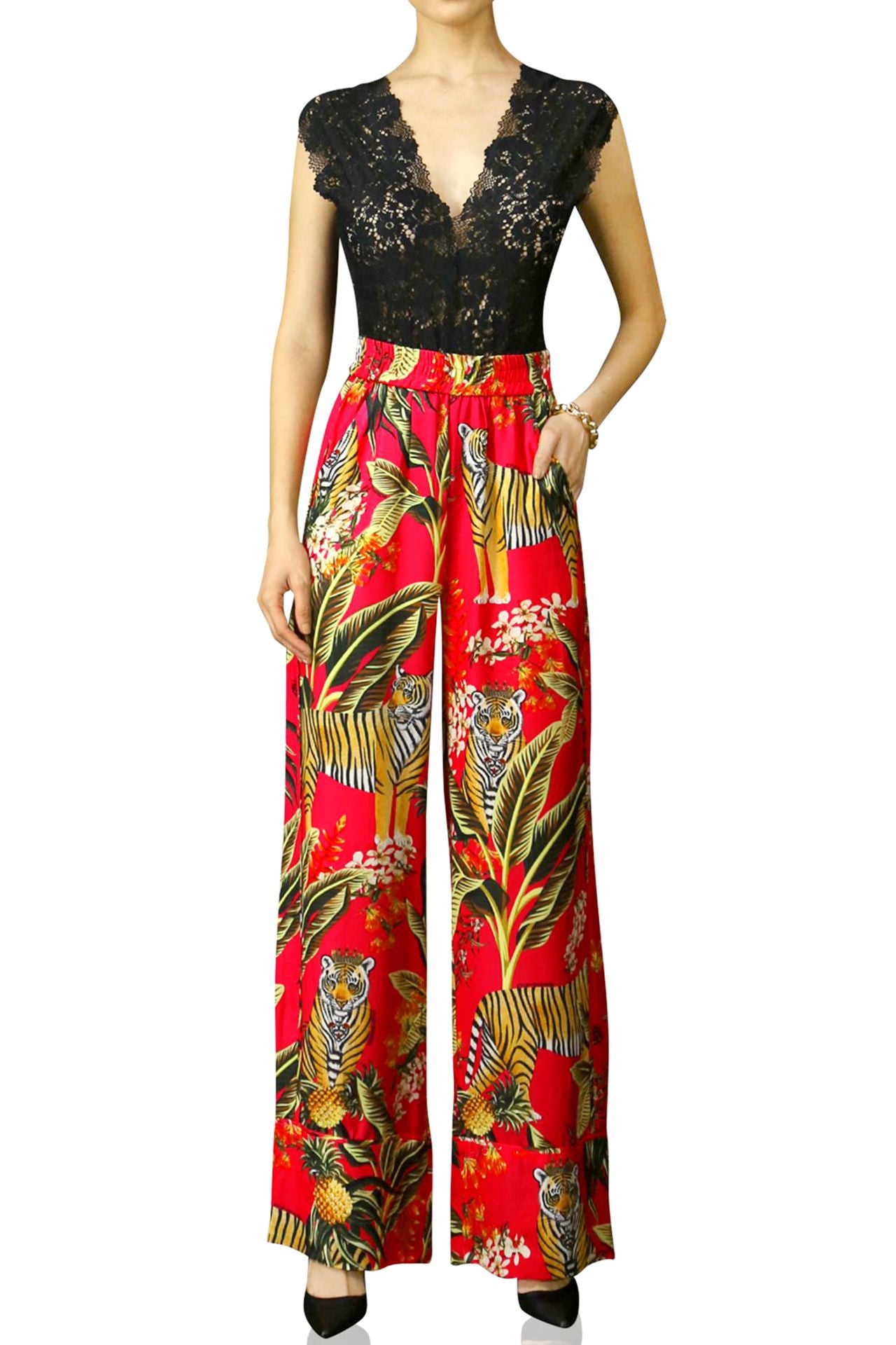 silk dress pants Designer Pants|Silk Pants|Printed Pants|Pants For Women @Kyle X Shahida XS