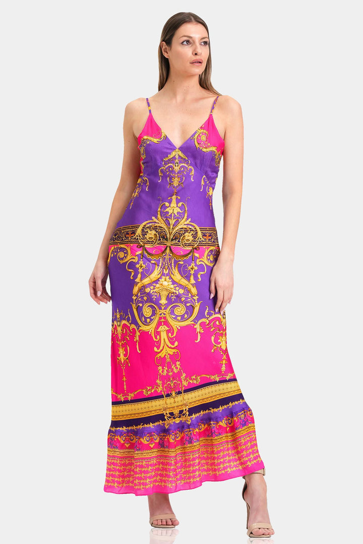 Long Maxi Dresses | V Neck Dresses & Bias Cut Maxi Dress for Women Kyle x Shahida Long Maxi Dresses | V Neck Dresses & Bias Cut Maxi Dress for Women Kyle x Shahida