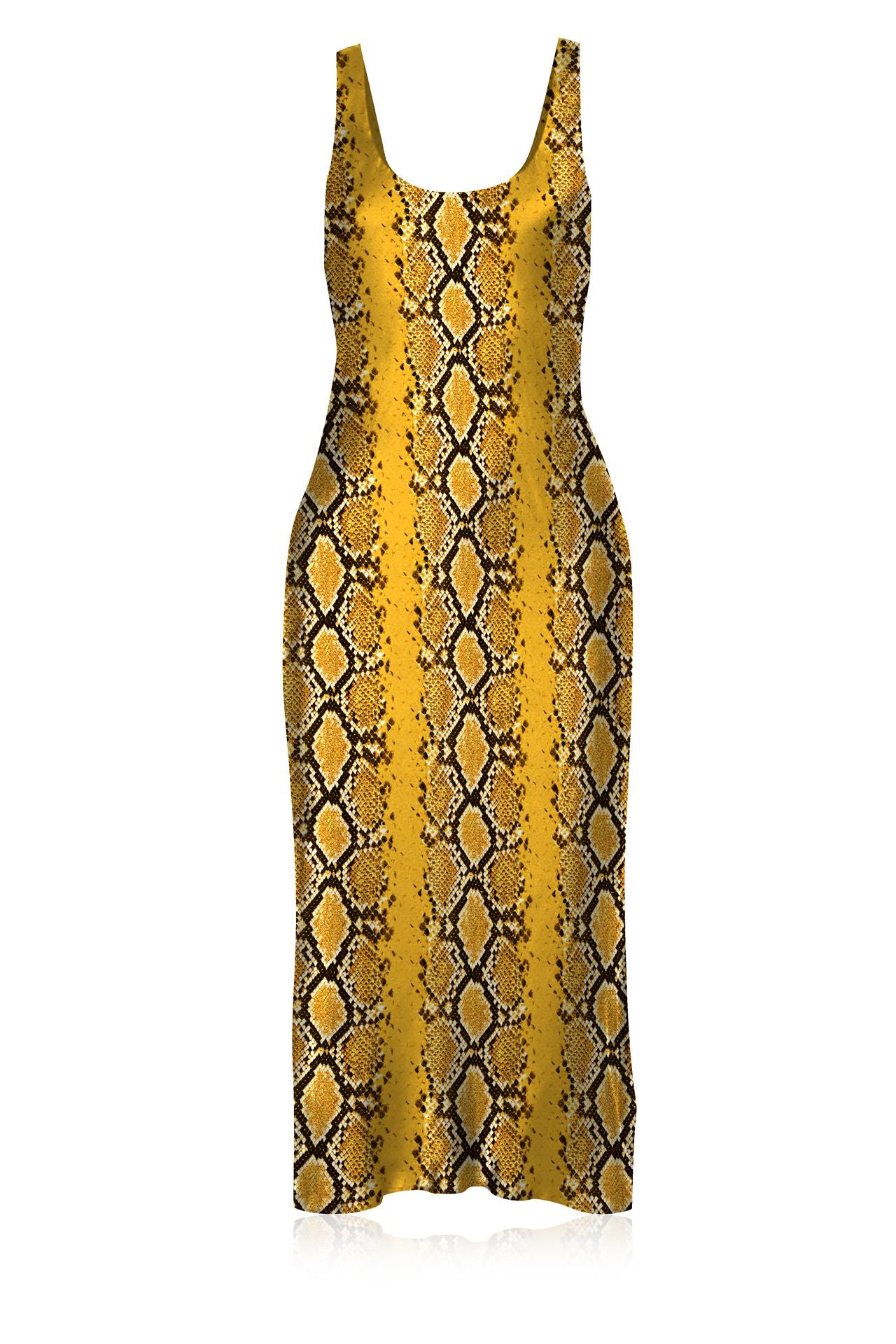 Midi Cami Dress made with Cupro vegan silk
