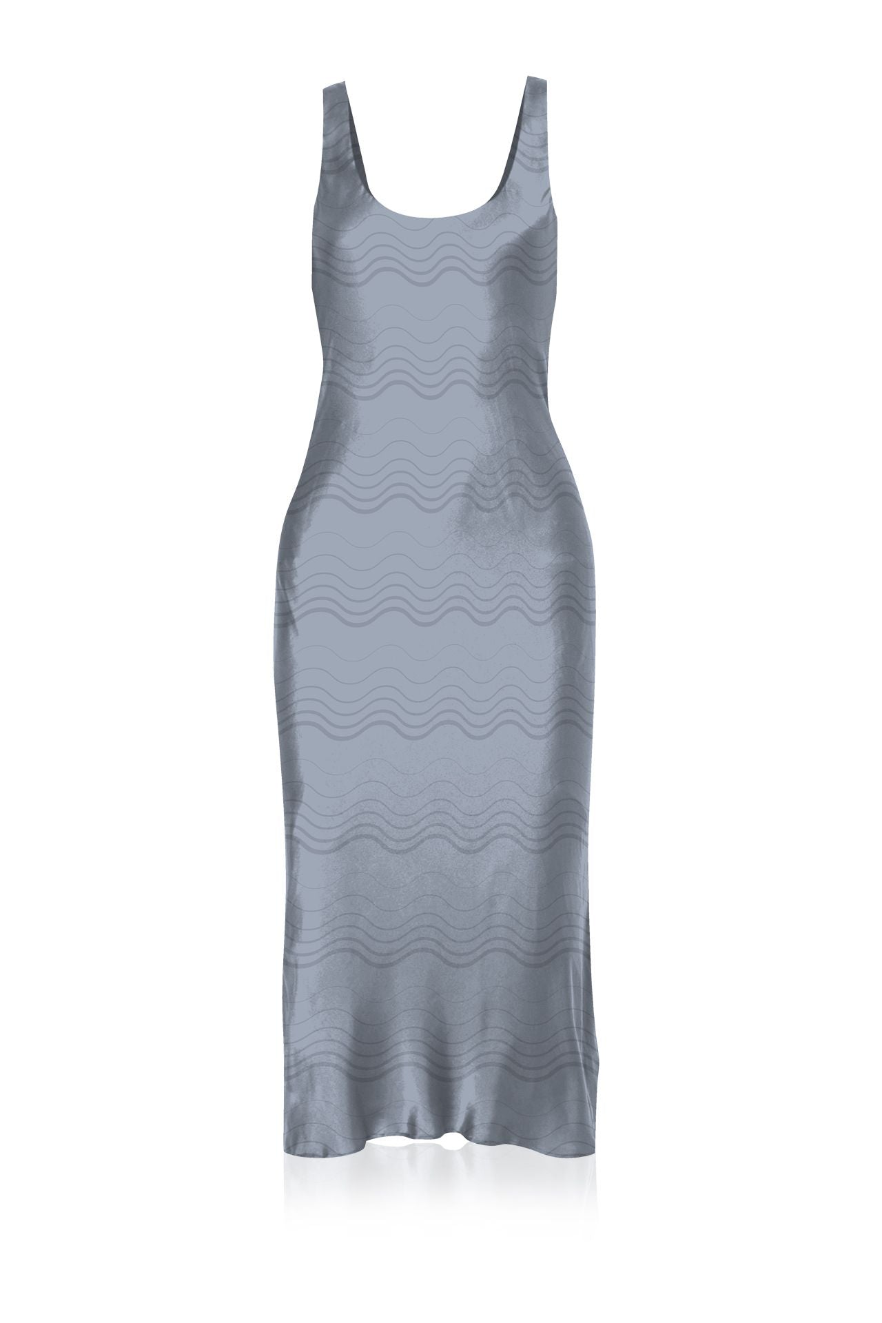 Made With Sustainable Silk Cupro  Midi Cami Dress