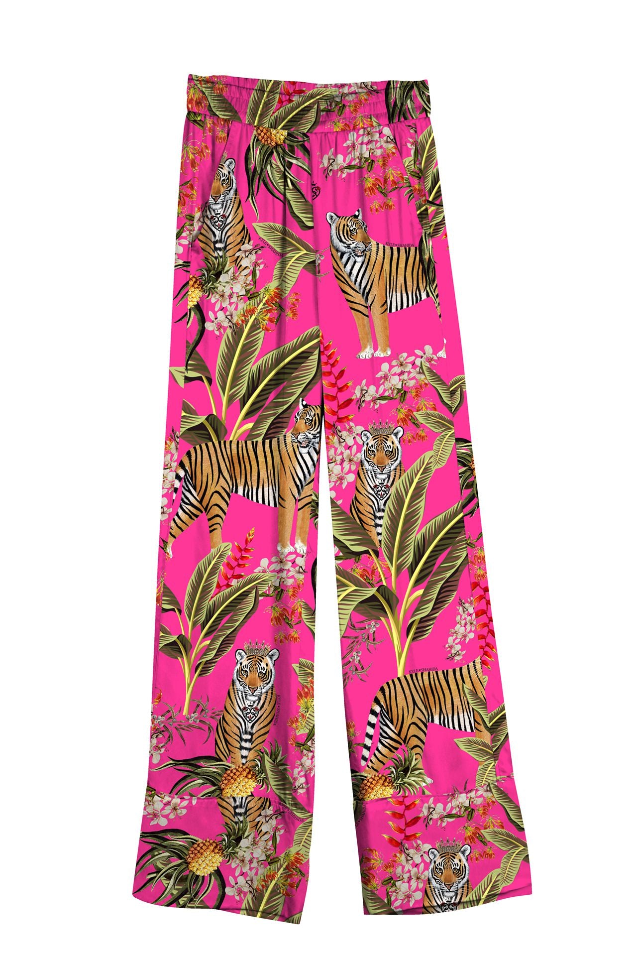 Printed-Silk-Straight-Fit-Pants-By-Kyle-Richard