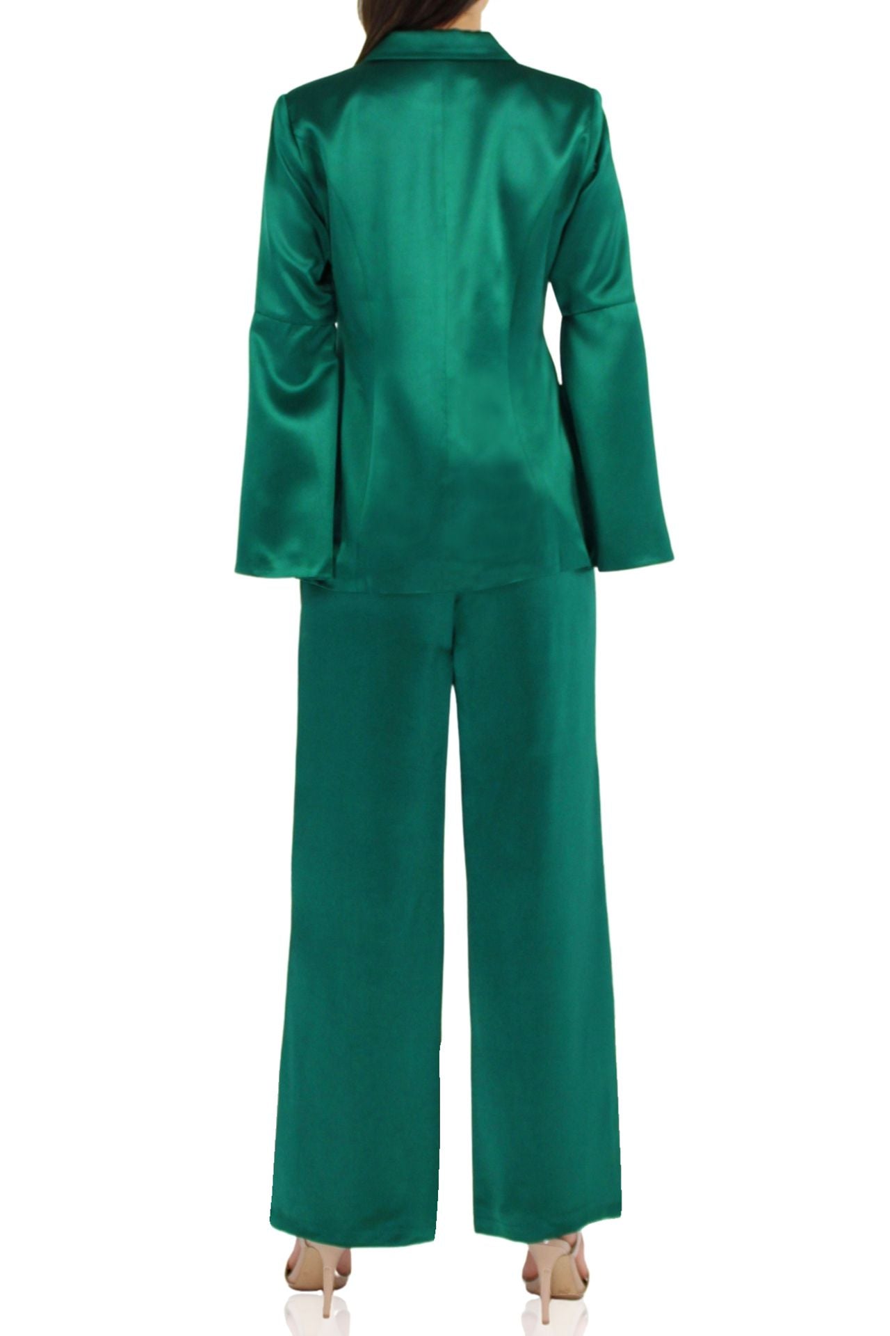 Silk-Designer-Matching-Green-Suit-By-Kyle-Richard