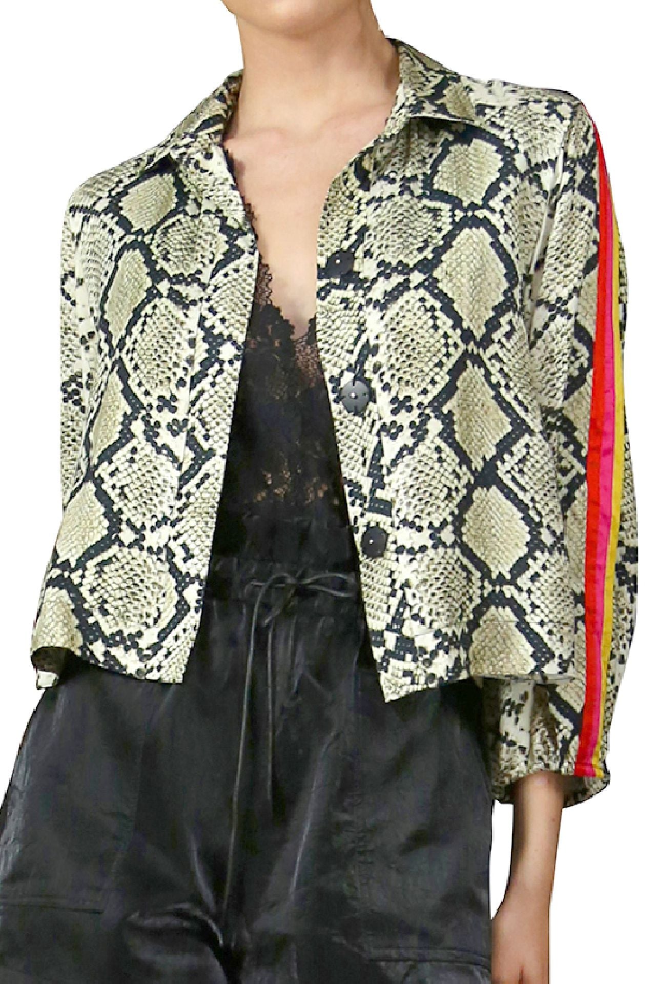 As Seen On Kyle Snake Print Jackets