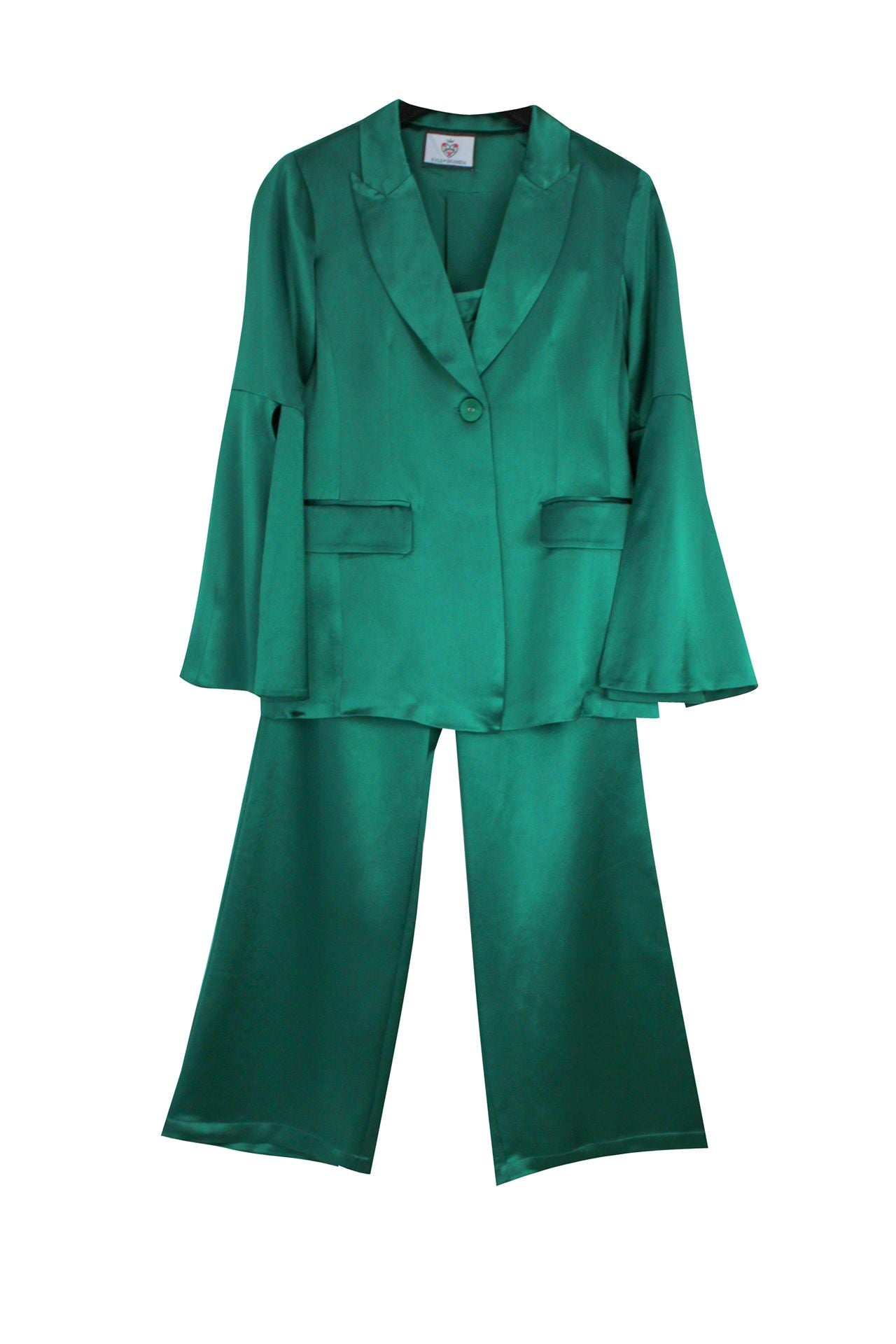 Women-Designer-Matching-Green-Suit-By-Kyle-Richard