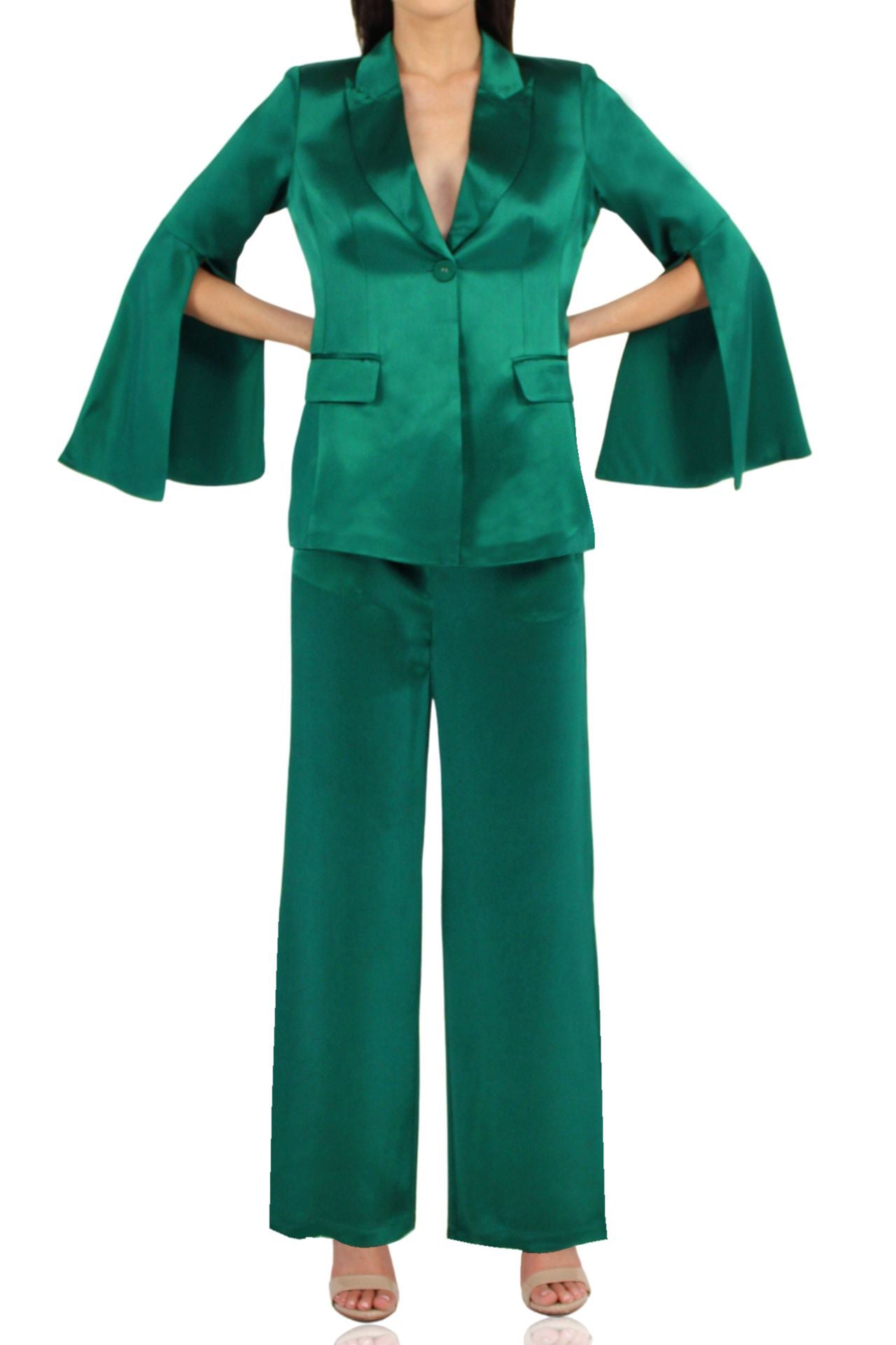 Women-Designer-Matching-Green-Suit-Kyle-Richard