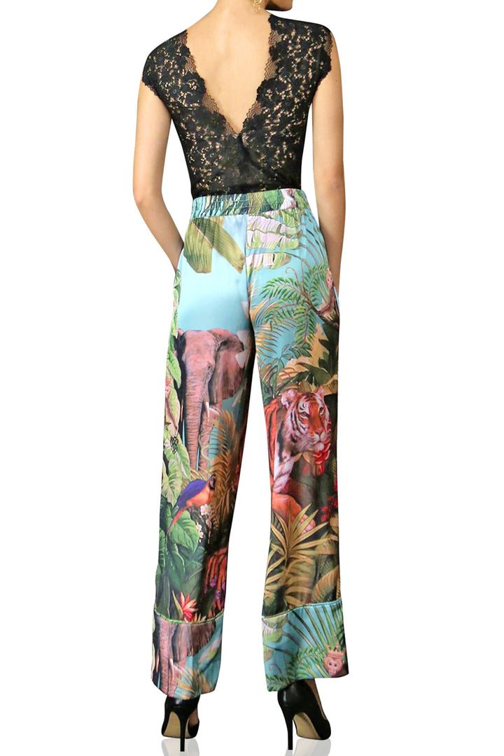 kyle x shahida, chic womens pants, resort chic trousers, artistic womenswear, straight leg trousers, modern womens fashion