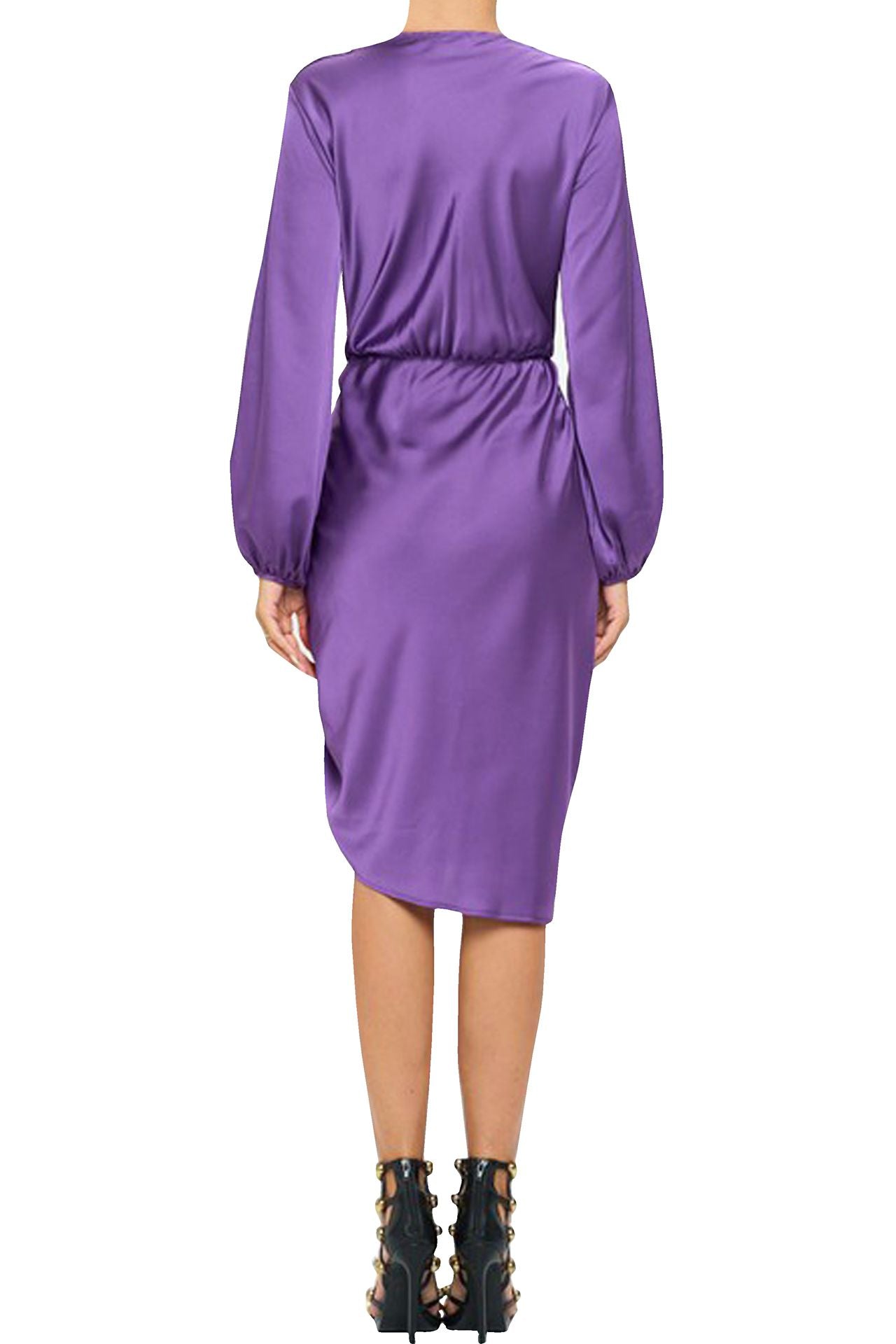 Purple Short Evening Dress