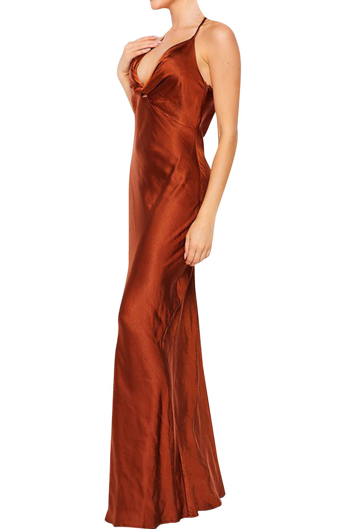 dress side cut Jasz Couture 7532 - Asymmetrical Neck Side Cut-Out Prom Dress 6 / Lime