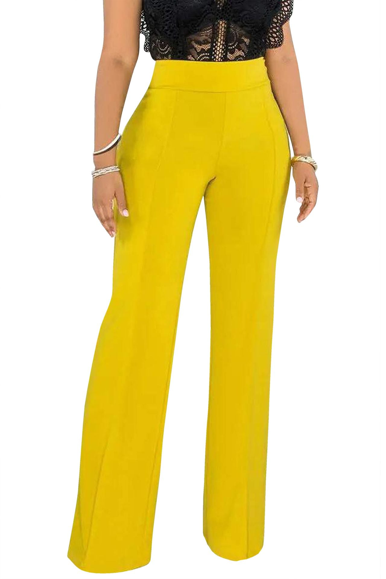 Yellow Women Pant