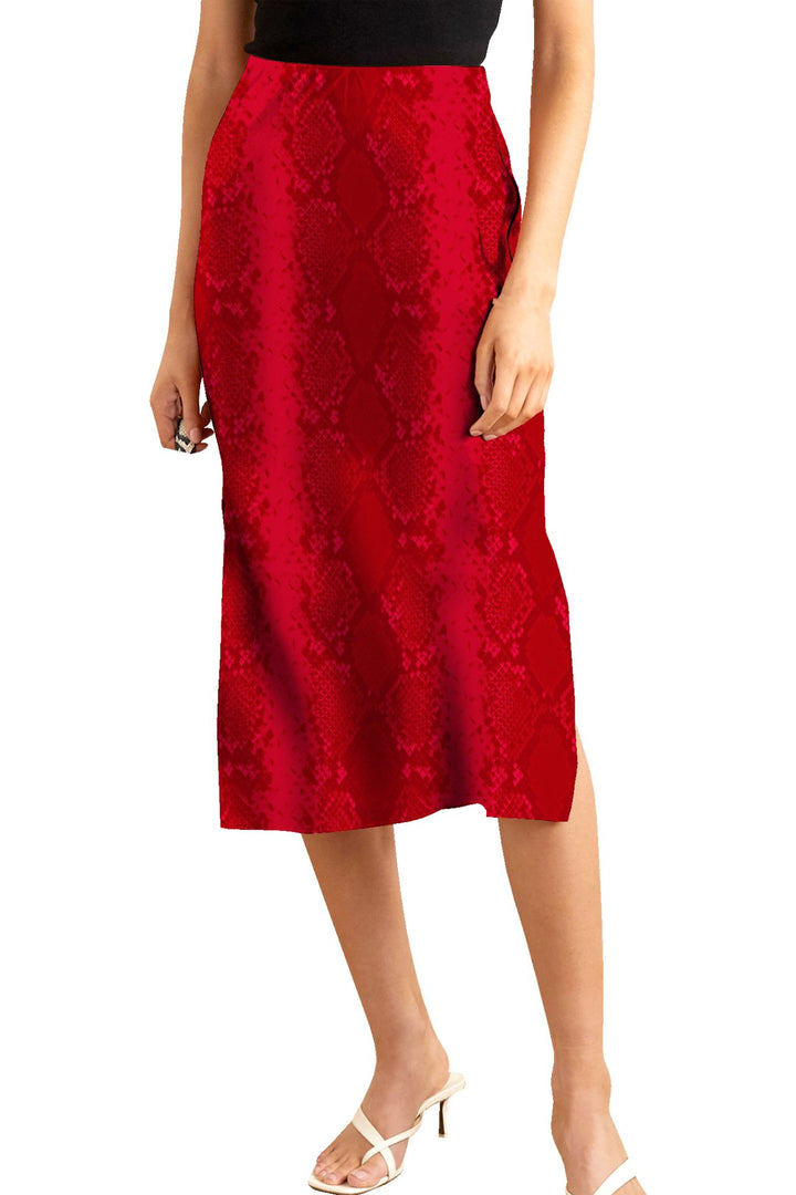 eco mini skirt, cupro satin clothing, vegan silk outfit, shahida kyle fashion, blood stone mini skirt, sustainable style